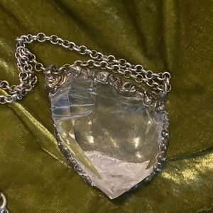 Sorceress and stone necklace